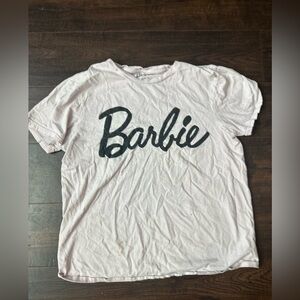 Barbie Light Pink Tee with Black Logo #c6